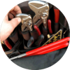 TV and Satellite repair tools, circular