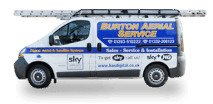Burton Aerial Service Van